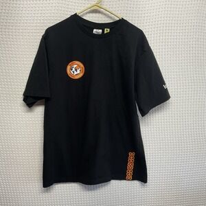 Berkut Leader Mundial Eurasia Mens L Black Graphic Logo T Shirt Crew Streetwear